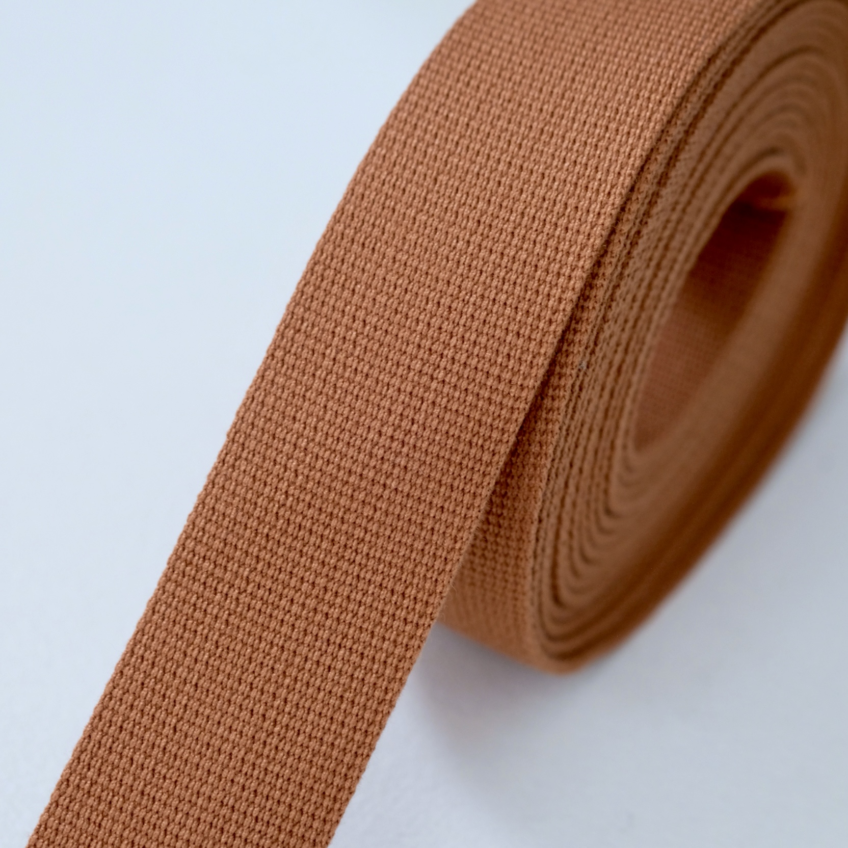Dây vải Nâu Gold 25mm
