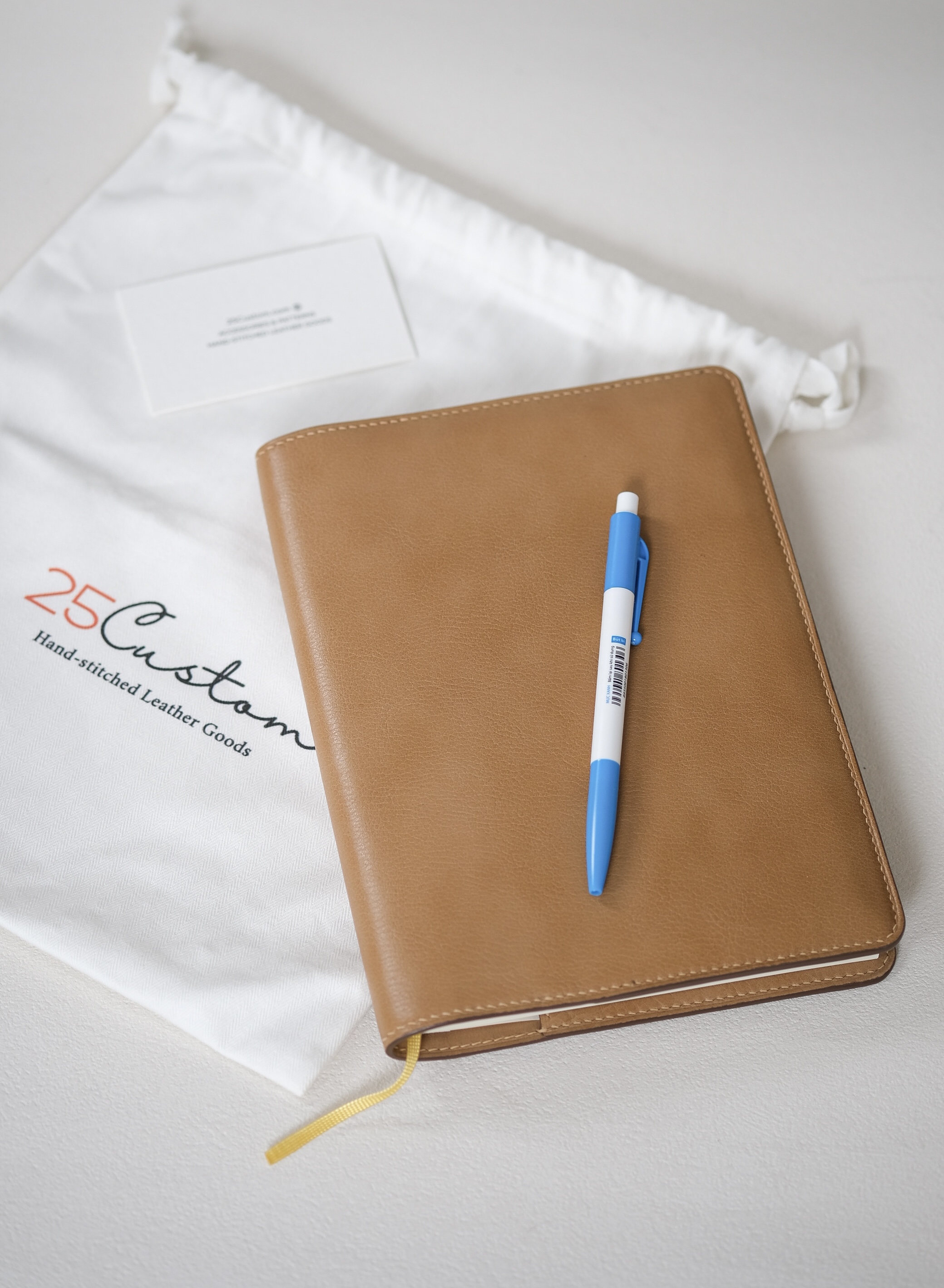 Tan Leather Notebook 01